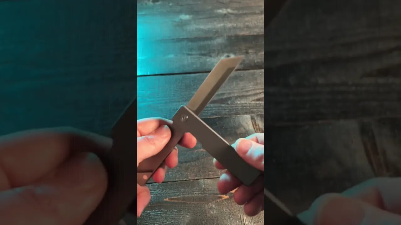 Unboxing the worlds most satisfying knife (Is it really though?) #shorts