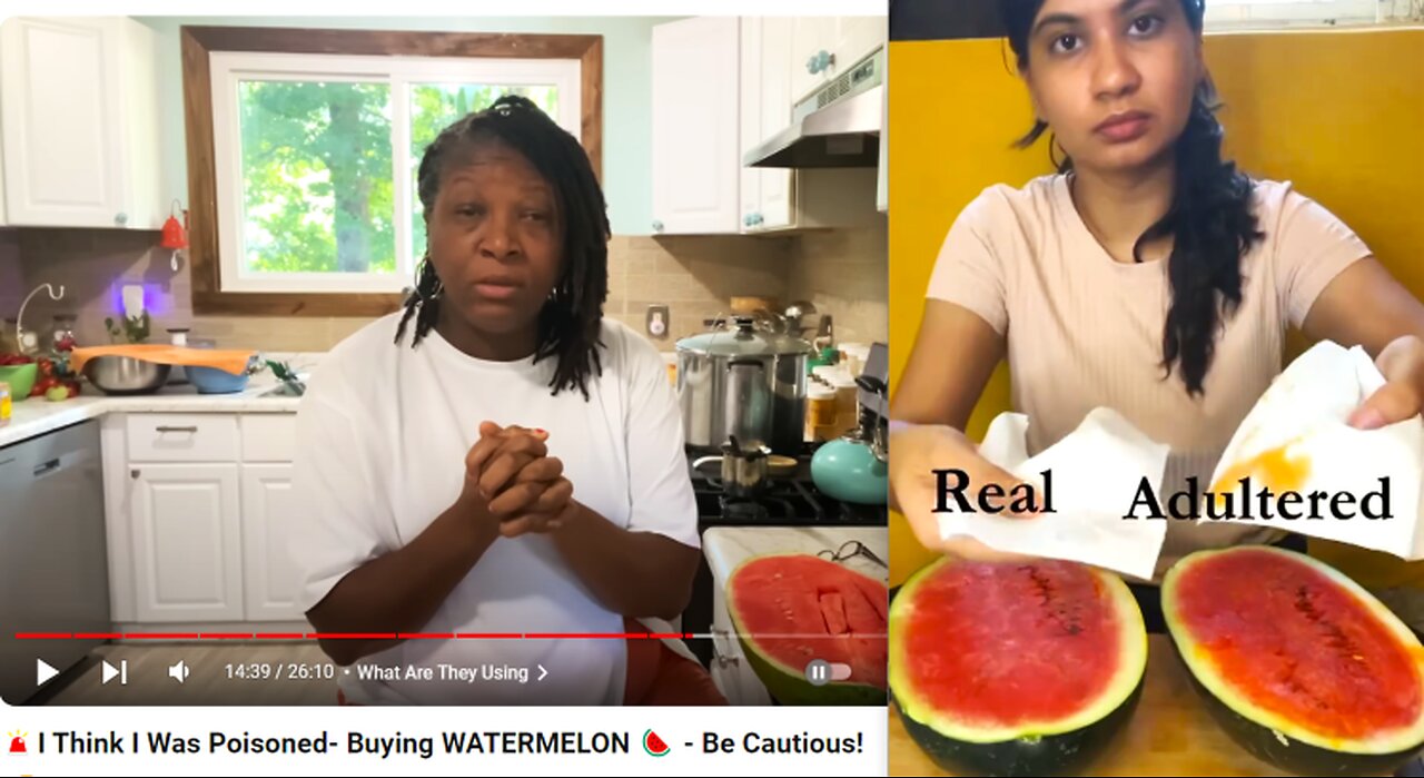 BEWARE OF TOXIC WATERMELON? TOXIC BABY FOODS?!?!