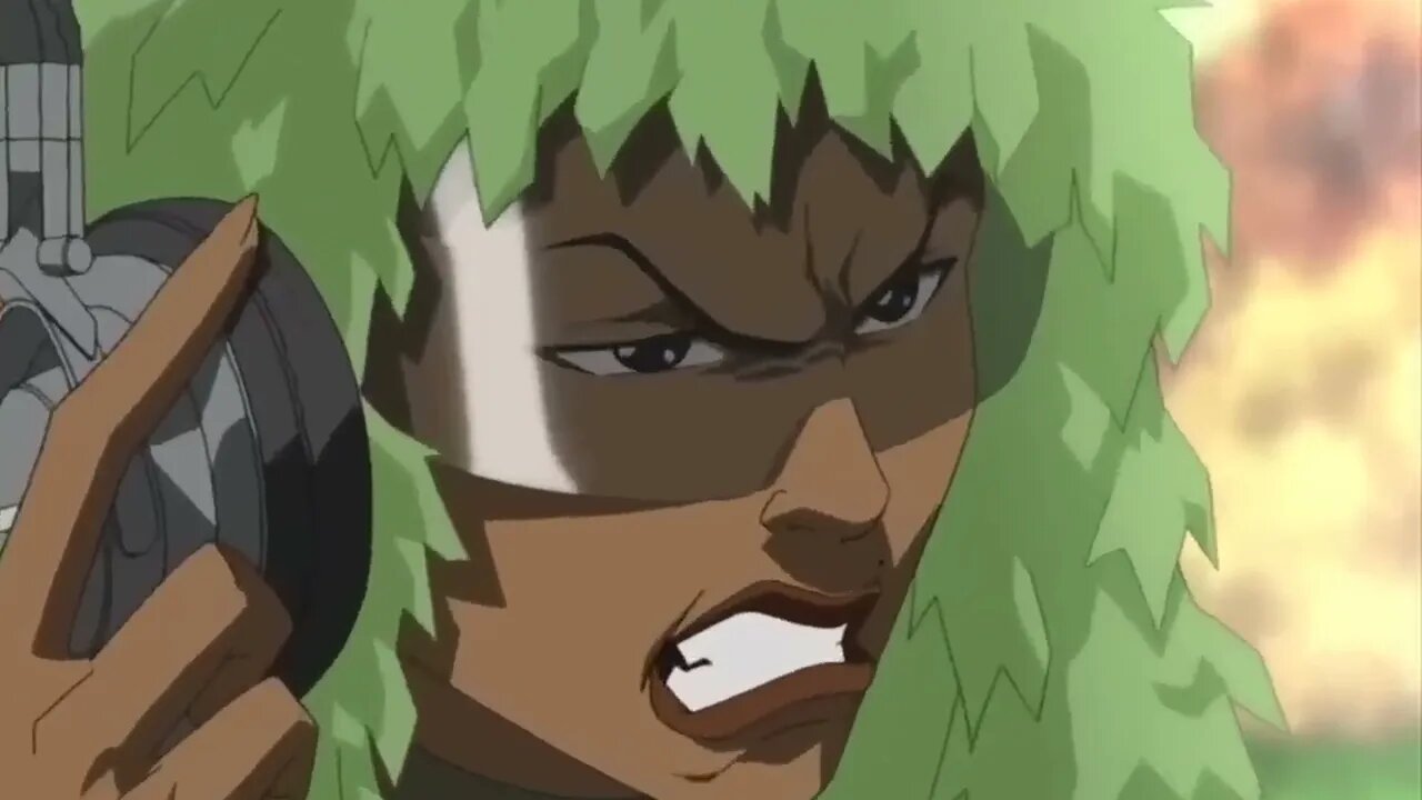 The Boondocks - “Attack of the Killer King Fu Wolf Bitch” *Season 2 Episode 6* HD