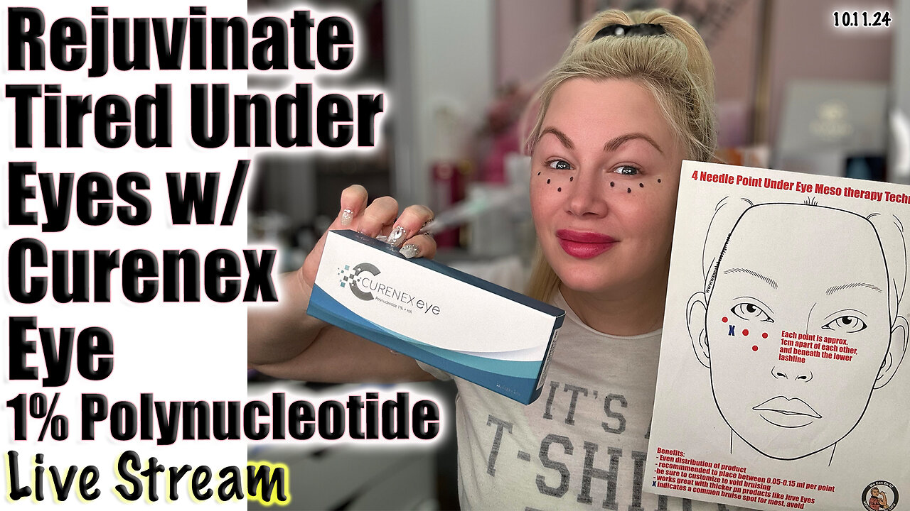 Live Rejuvenate Tired Under Eyes w/ Curenex Eye, AceCosm.com | Code Jessica10 Saves you Money