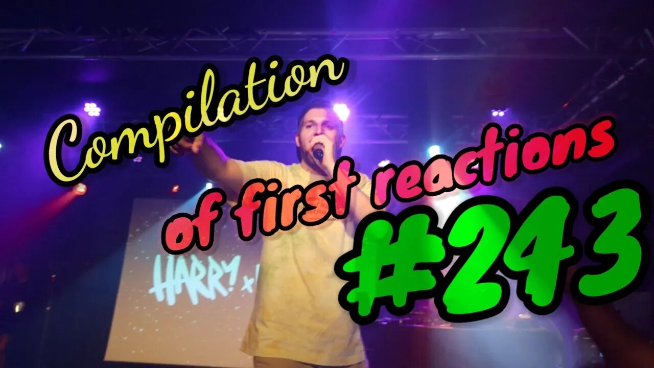 #243 Reactors first reactions to Harry Mack freestyle (compilation)