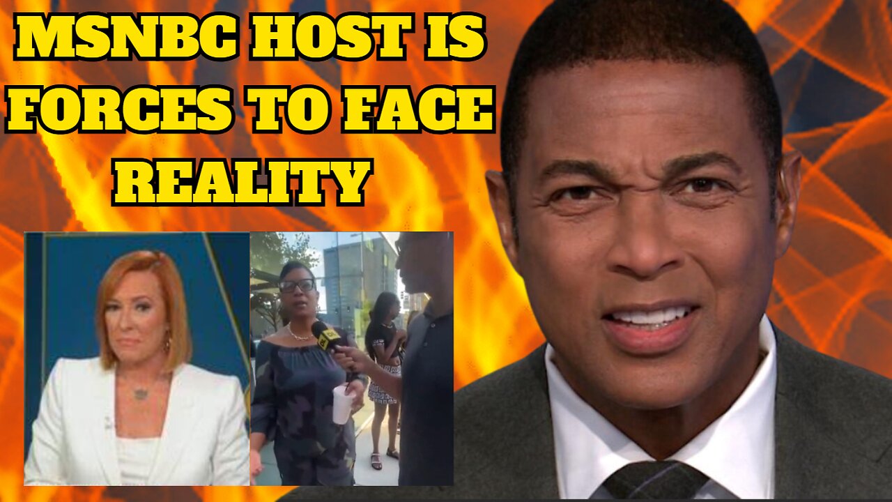 MSNBC Host Forced to Face Truth Bomb Drop by Don Lemon: Black Voters Side with Trump!