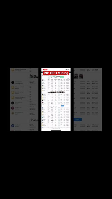 RIP GPU Mining