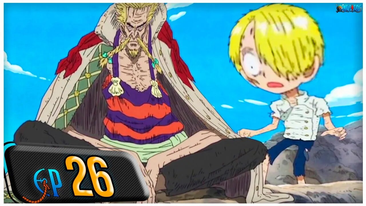 O IDEAL DE ZEFF E SANJI. O MAR DOS SONHOS, ALL BLUE! (RESUMO ONE PIECE EP 26)
