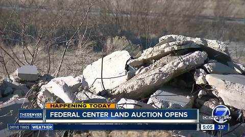 Federal Center land auction opens