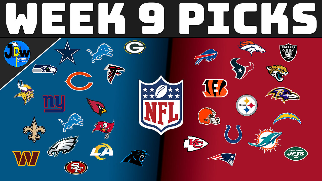 2023 NFL week 9 picks | NFL week 9 predictions, upsets, and betting !