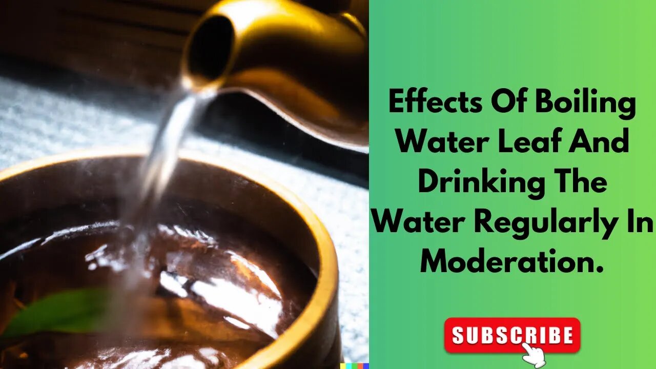 Discover The Surprising Benefits of Boiling Leaves and Drinking the Water