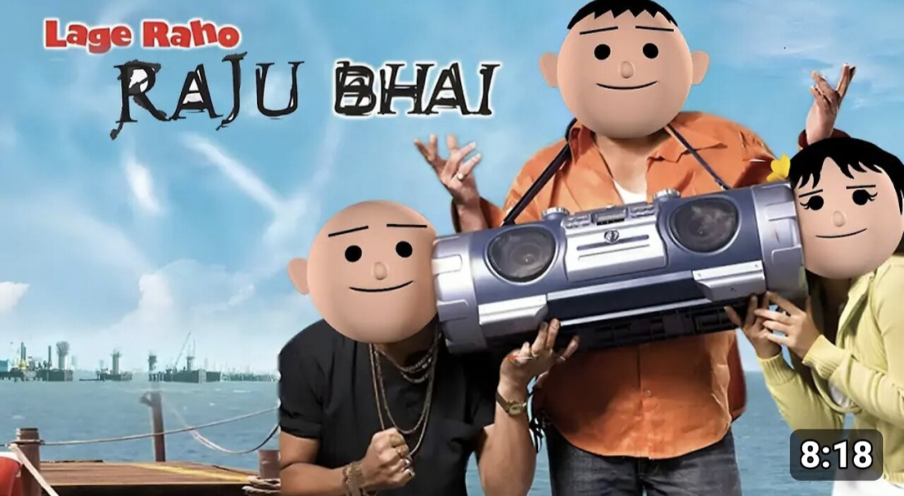 LAGE RAHO RAJU BHAI (GT ỢI I HTS) MSG TOONS Comedy Funny Video
