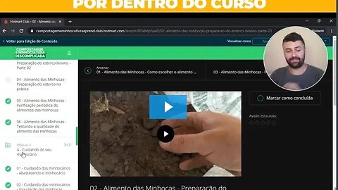 Por dentro do Curso - Minhocultura e Compostagem Descomplicada – Curso Completo