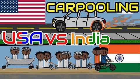 Carpooling in India VS USA...?