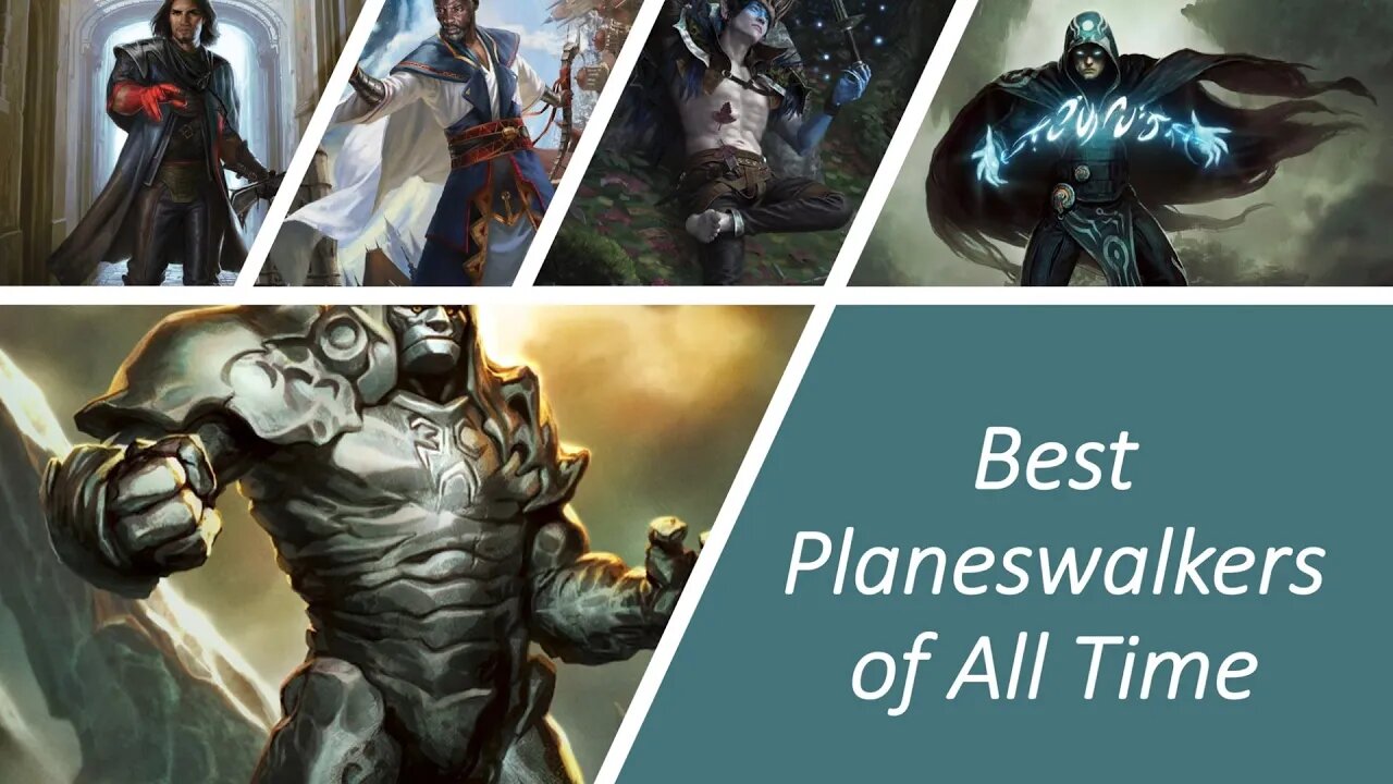 Top 10 Planeswalkers Ever Printed in Magic The Gathering