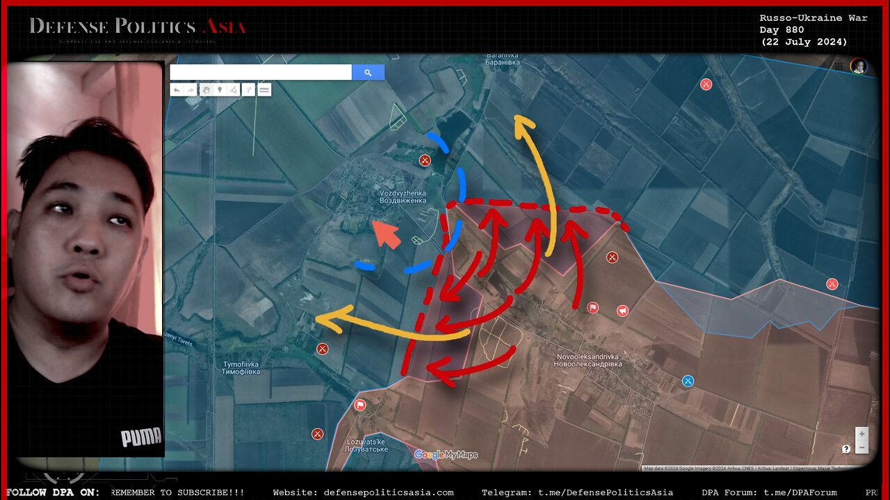 ... marches on in... ; 1/3 of .... captured.... | Ukraine War Frontline Change Report