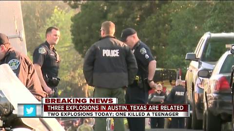 Police in Austin tell residents not to open packages after 1 killed, 2 injured in explosions