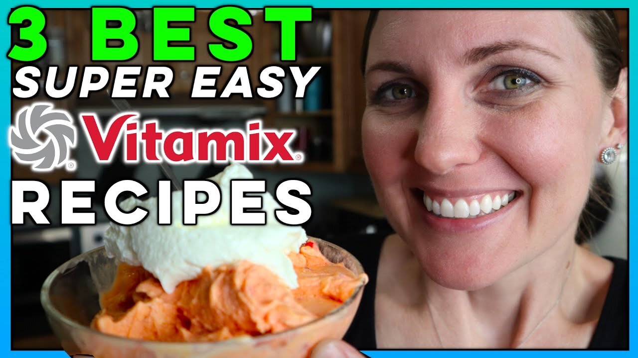 How to Vitamix | Healthy 1 ingredient recipes | Vitamix Soup | Vitamix Ice Cream