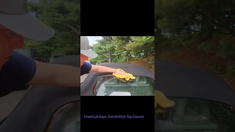 #chemicalguys #convertibletop #detailing #beforeandafter #legit #clean #shorts #fyp #boone #car