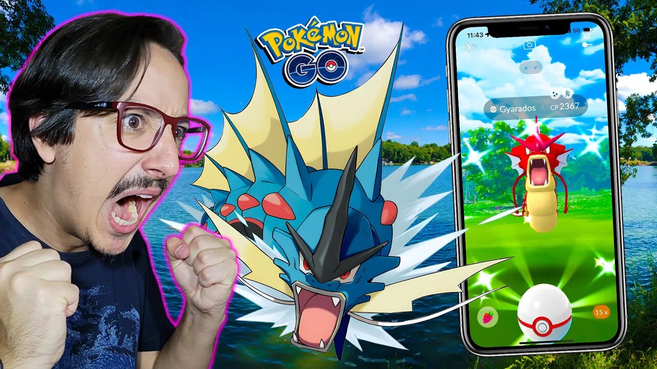 Ódioooooo!!!! A FÚRIA do Mega Gyarados! Será que veio shiny? Dia de Raids no Pokémon!