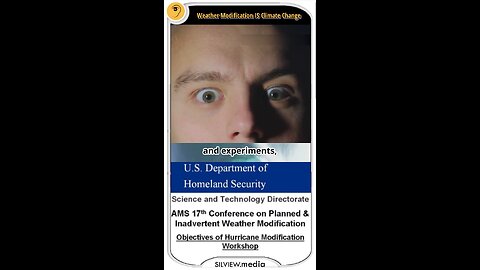 weather modification IS man-made climate change