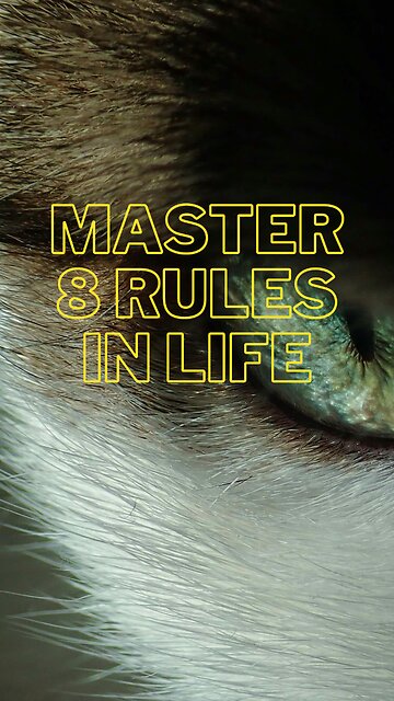 Life's Mastery: 8 Rules to Embrace Every Day - Life Inspiration