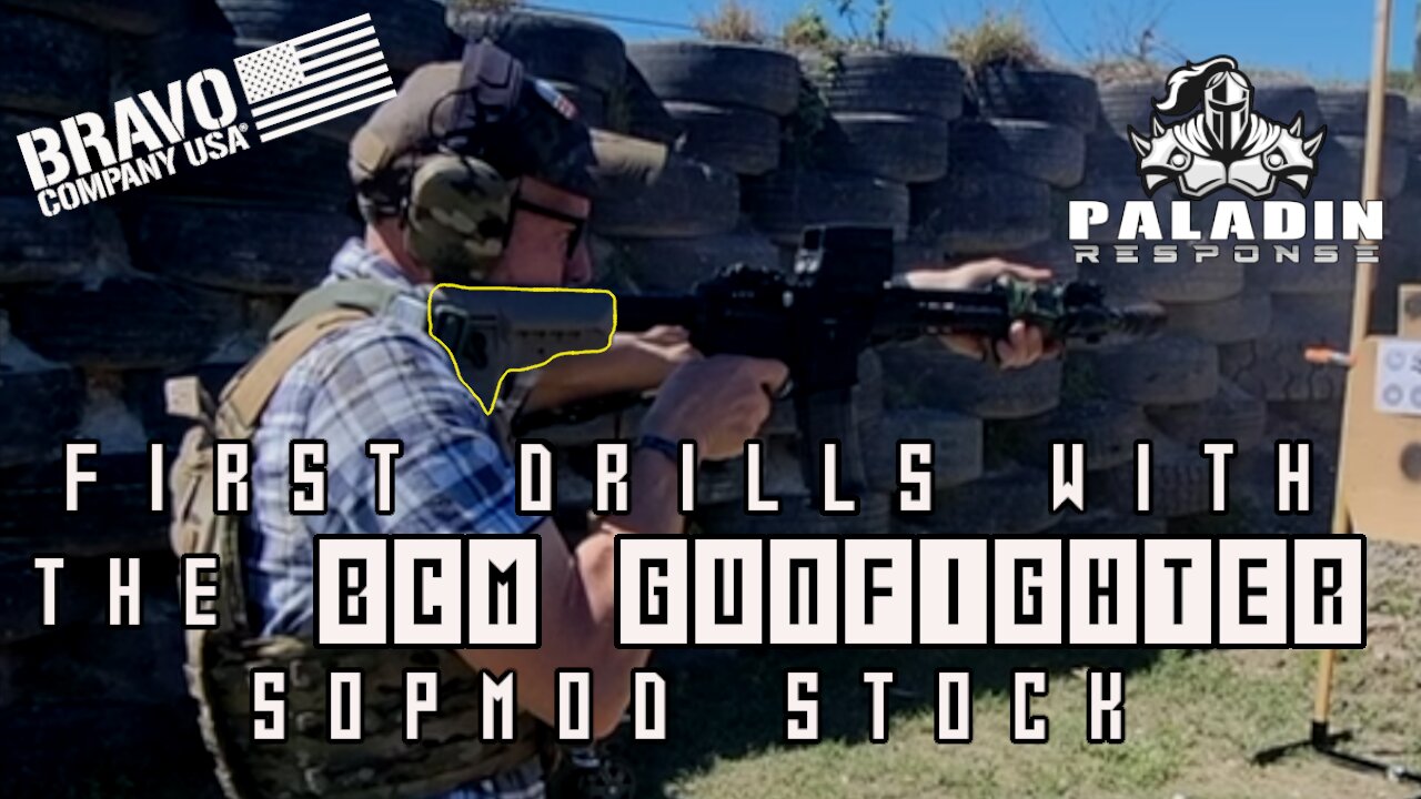 First Readyup High and Low Port (CQB) Drills with the BCMGUNFIGHTER Mod 1 SOPMOD #bcmgunfighter