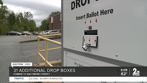 Baltimore Co. adding 31 additional drop boxes