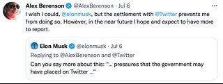How Much Did the US Government Pressure Twitter to Ban Alex Berenson?