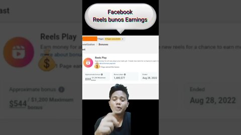 Facebook reels bunos Earnings in Philippines