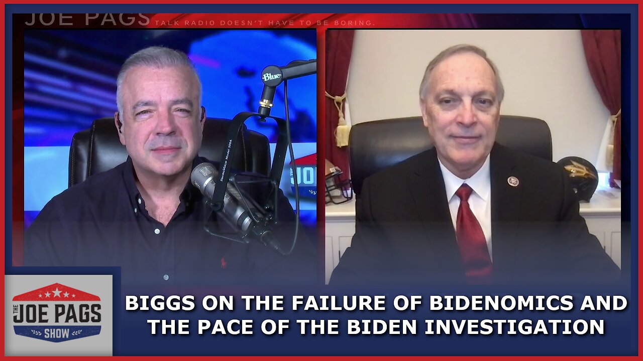 Rep Andy Biggs on Action in the Biden Investigation!