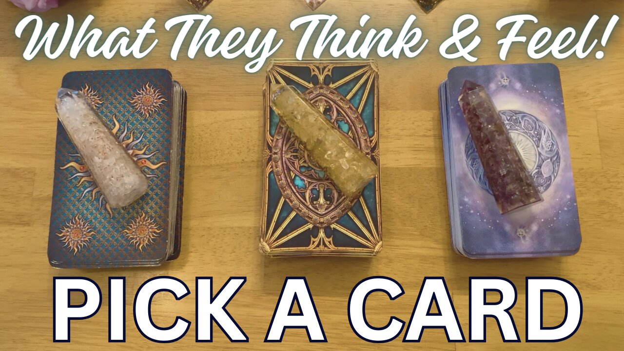 THE TRUTH OF WHAT'S IN YOUR PERSON'S HEAD & HEART 💜 PICK A CARD 🔮 (LOVE TAROT READING)