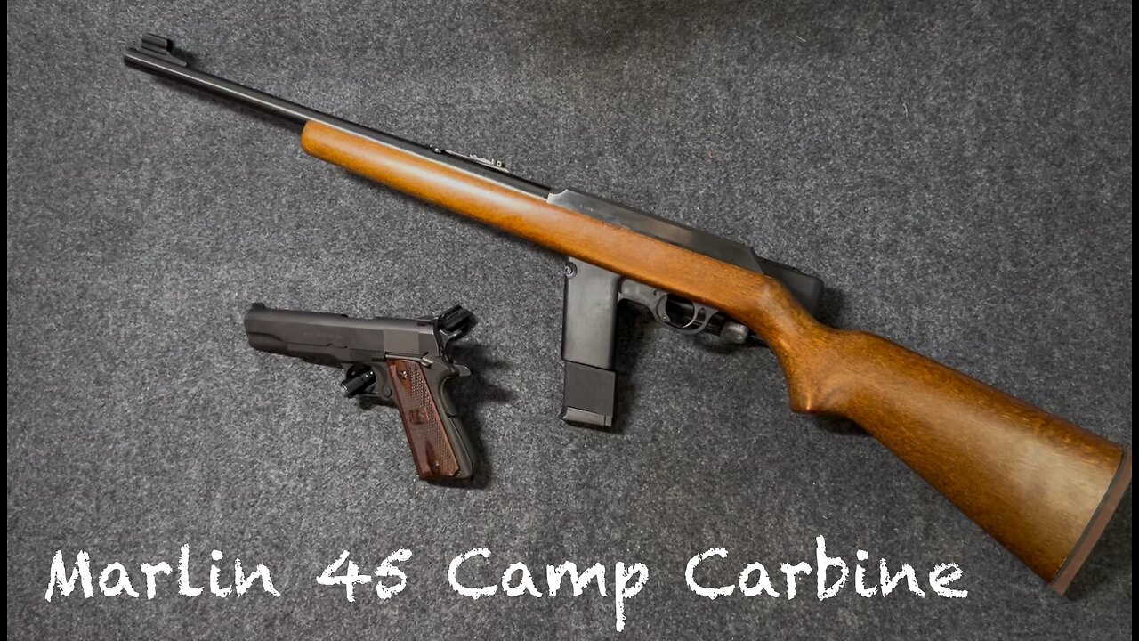 The Marlin Model 45 Camp Carbine- a PCC from another time.