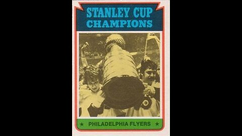 Flyers Stanley Cup, OPC 1974