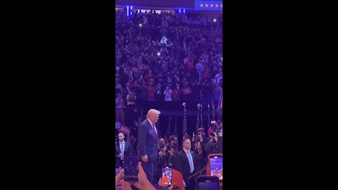 Donald Trump’s FULL entrance at his Madison Square Garden Rally