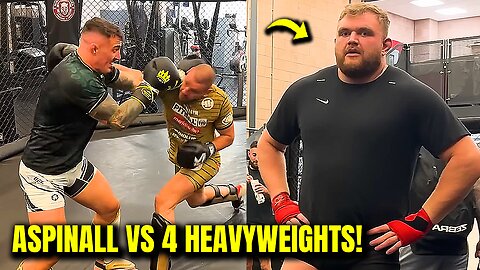 Tom Aspinall Sparring 4 SCARY MONSTER HEAVYWEIGHTS. *NEW FOOTAGE*