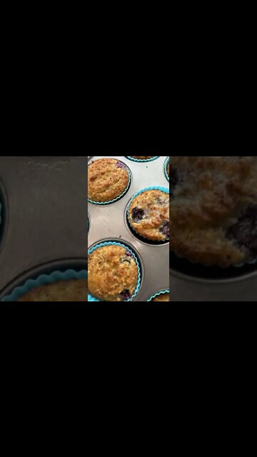 blueberry muffins 🫐 #lowcarb #Shorts