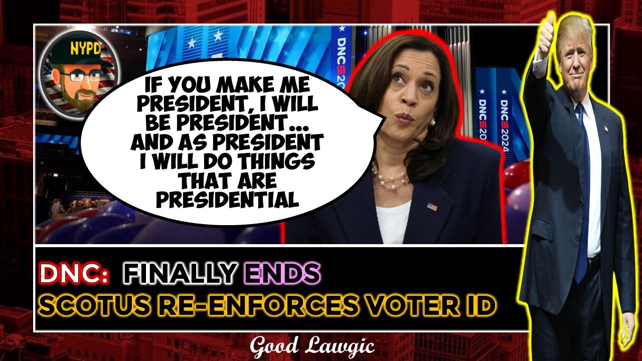 The Following Program: DNC Mercifully Ends; SCOTUS Protects Voter ID Law- 2 Winners?