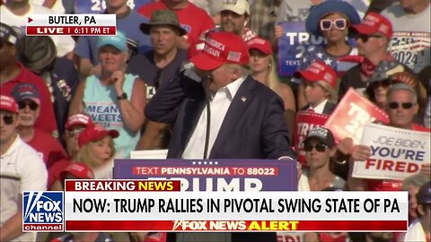 Shots Fired During Trump Rally