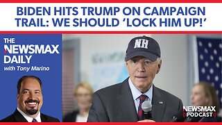 Biden on Trump: 'Lock him up!' | The NEWSMAX Daily (10/23/24)