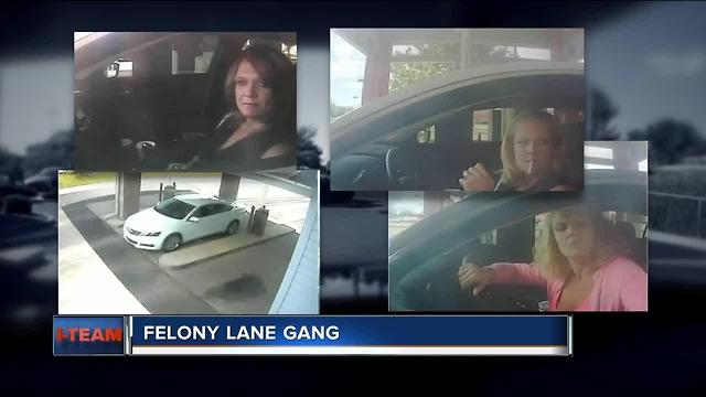Felony lane gang turns victims into suspects