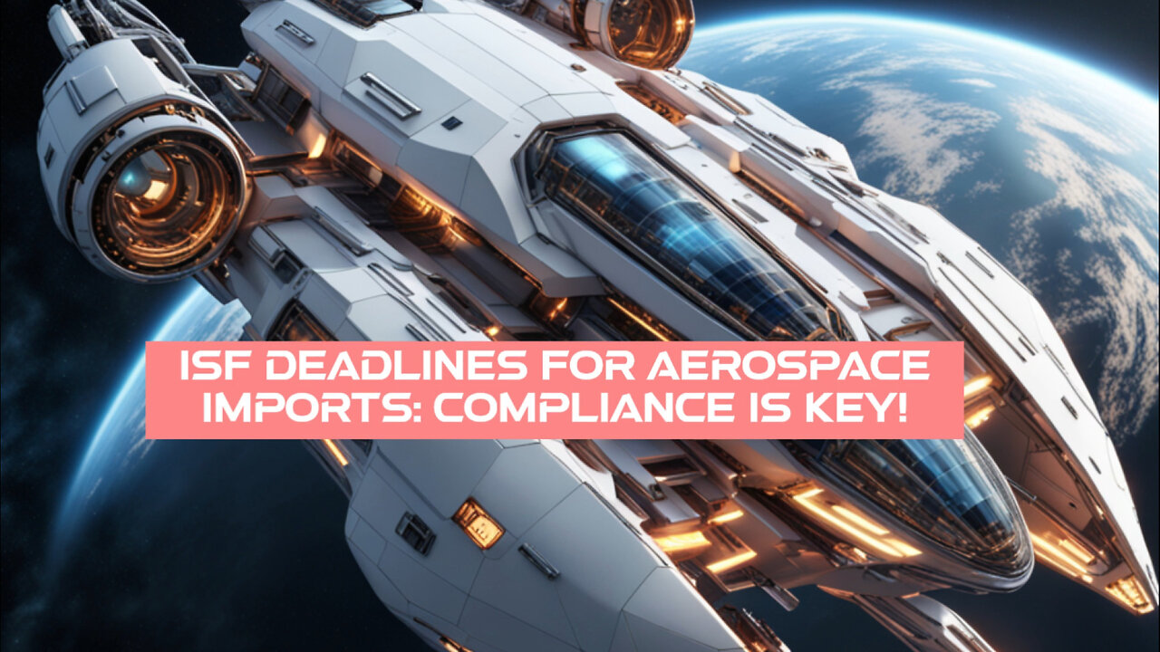 Mastering ISF Deadlines: Essential Tips for Aerospace Importers!