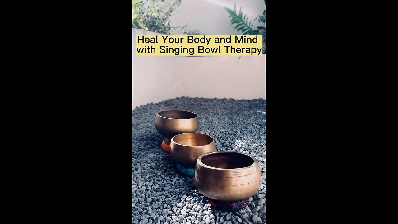 Heal mind and body with singing bowl therapy