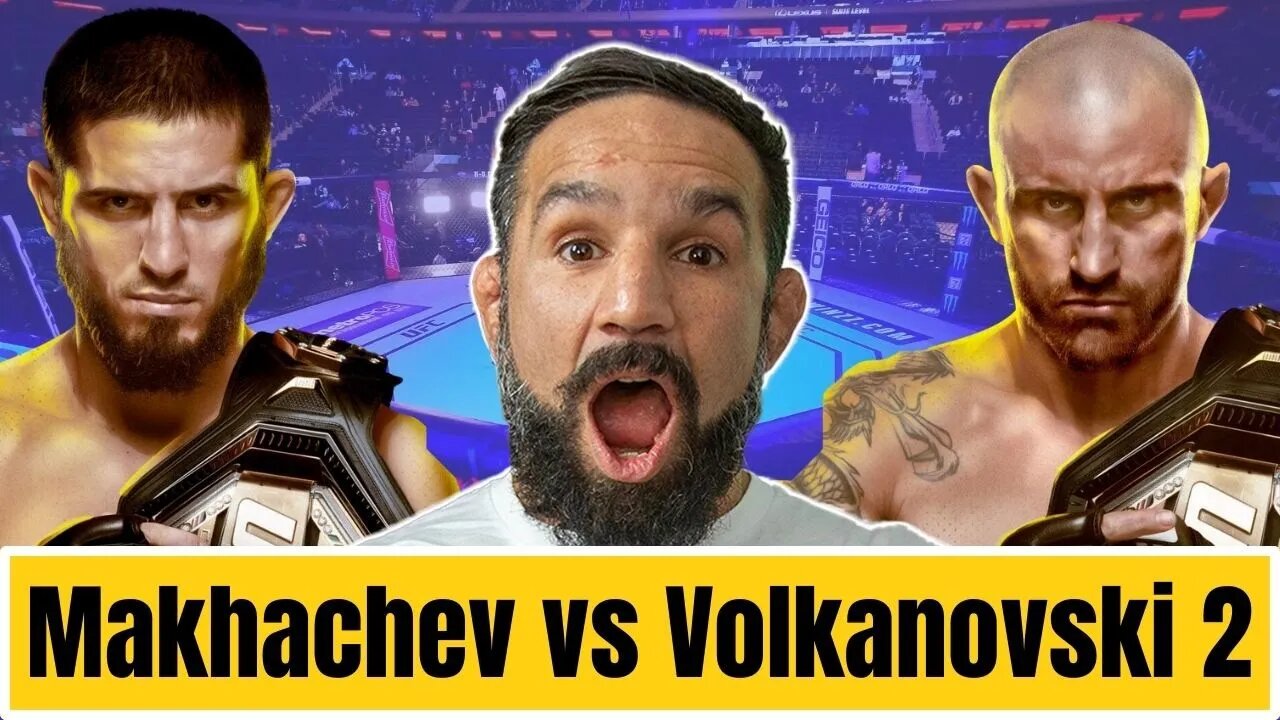 Volkanovski vs Makhachev 2 who will win? UFC 294 main event change!