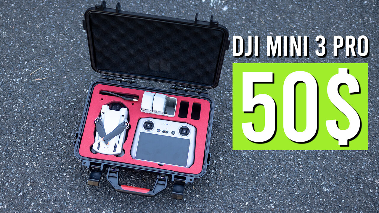 The best way to protect your DJI Mini 3 Pro drone while traveling | hard case test