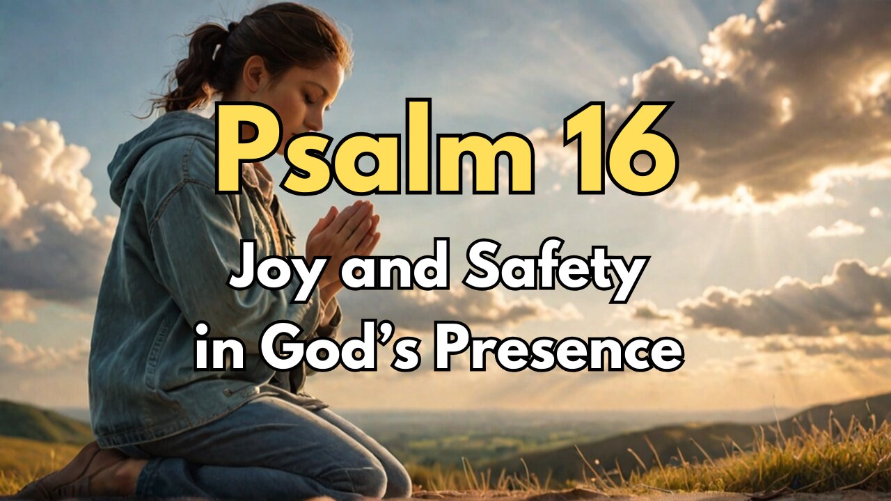 Psalm 16 - Joy and safety in God's presence