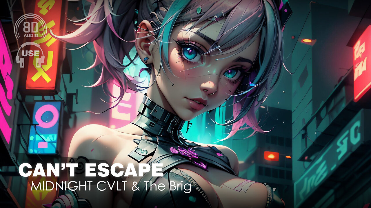 MIDNIGHT CVLT & The Brig - Can't Escape | Electronic Dance Music [EDM] (8D AUDIO Experience) 🎧