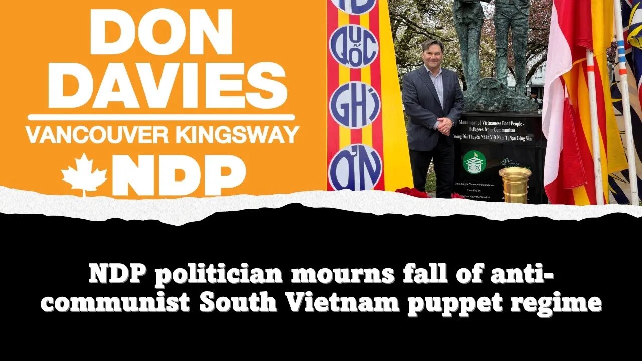 NDP politician mourns fall of anti-communist South Vietnam puppet regime