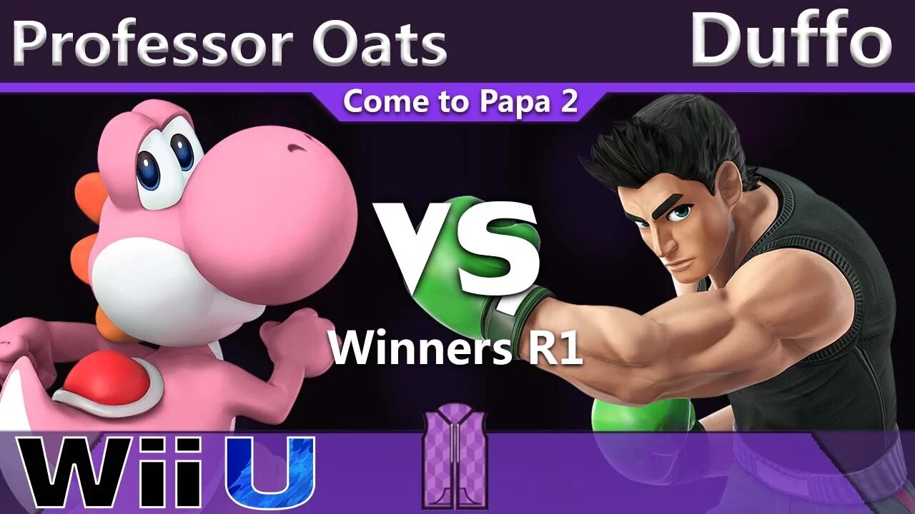 Professor Oats (Yoshi) vs. GXG|Duffo (Little Mac) - Wii U Winners R1 - CTP2