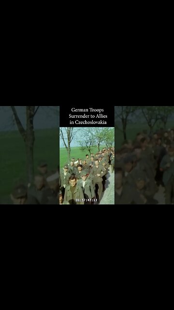May 4th, 1945: Historic German Troop Surrender in Czechoslovakia