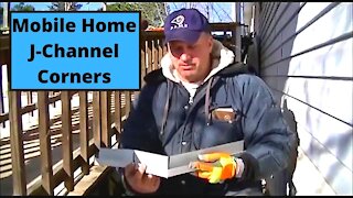 How to Do Corners With J Channel Mobile Home