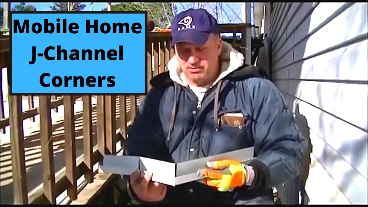 How to Do Corners With J Channel Mobile Home