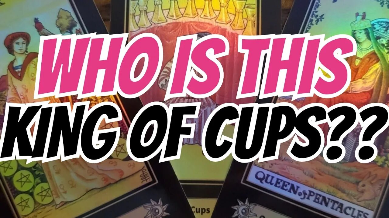 GEMINI‼️WHO IS THIS KING OF CUPS‼️🤔❤️❓️