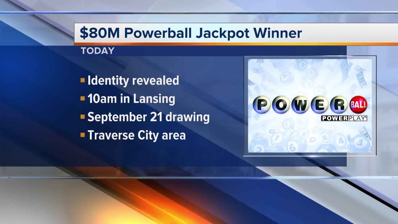 $80M Powerball jackpot winner to be revealed